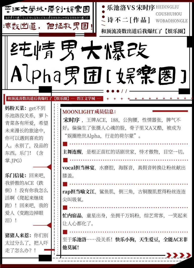 纯情男大爆改Alpha男团［娱乐圈］